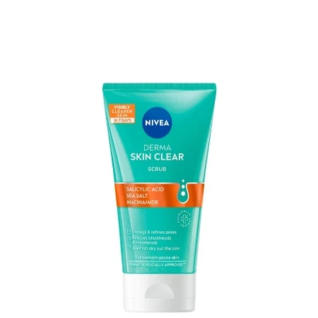 Nivea Piling za lice Derma Skin Clear, 150ml