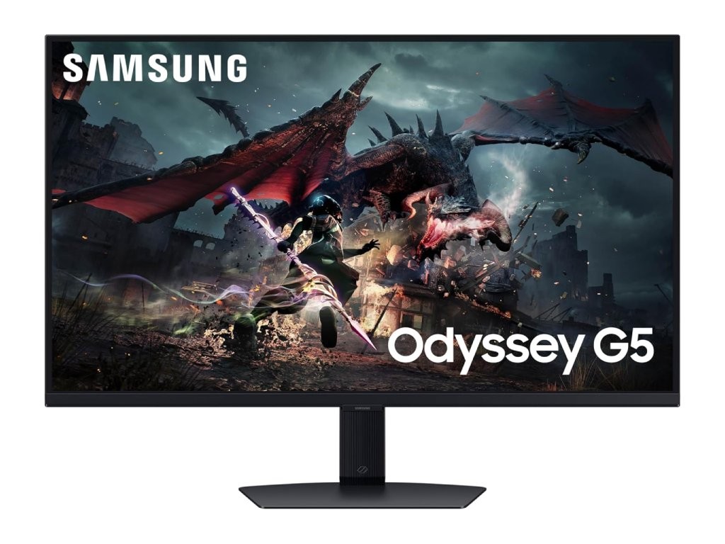 SAMSUNG Odyssey G50D 32  IPS Gaming monitor, QHD 2560x1440, 180Hz, 1 ms, HDMI/DP, HAS/TILT/PIVOT