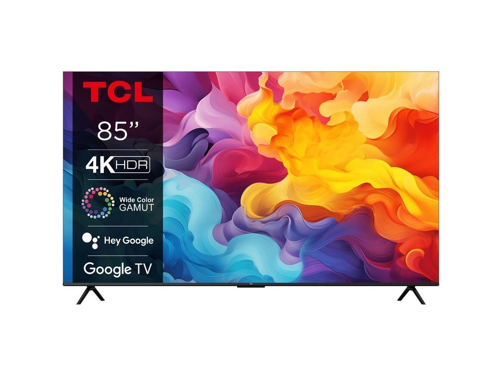 TCL 85V6B LED Televizor 85  ultra HD, Google Televizor smart, 4K HDR, Micro dimming, Dolby audio, bez okvira