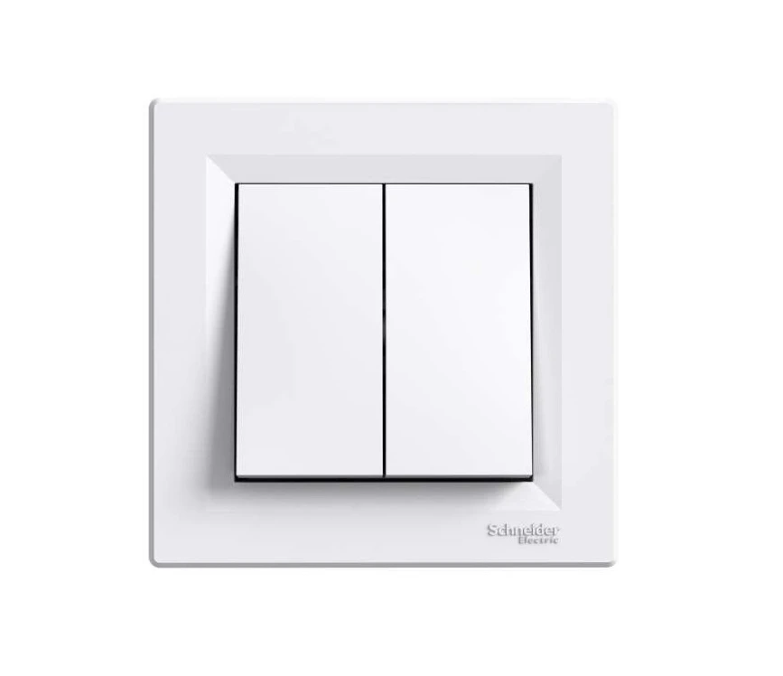 Schneider serijski prekidač bijeli ASFORA