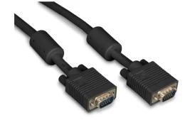 Kabal VGA D-sub M/M 3M HQ feritno jezgro crni