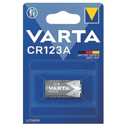 Varta baterija CR123, 3V lithium
