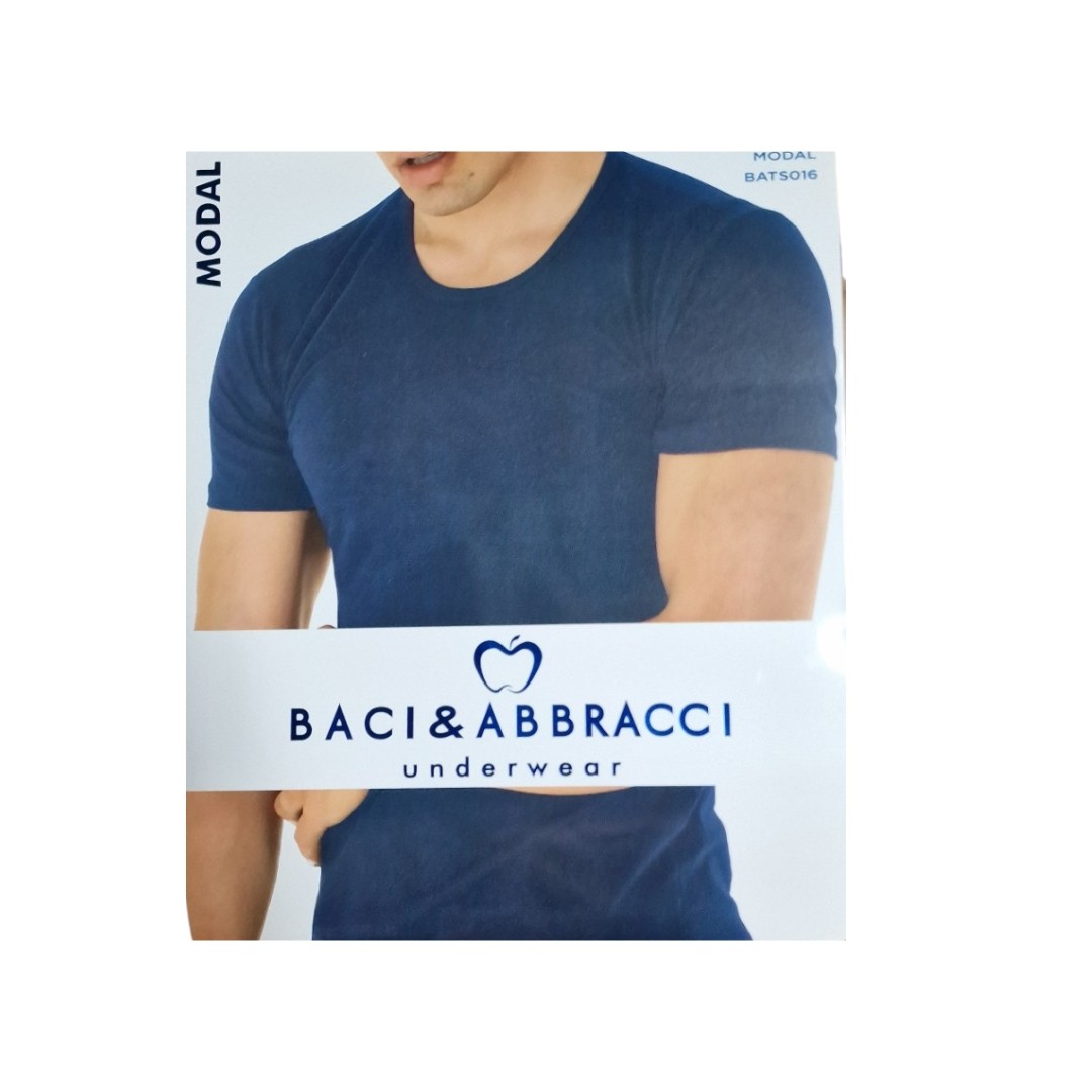 Baci & Abbracci Muška Majica 016, Crna Xxl