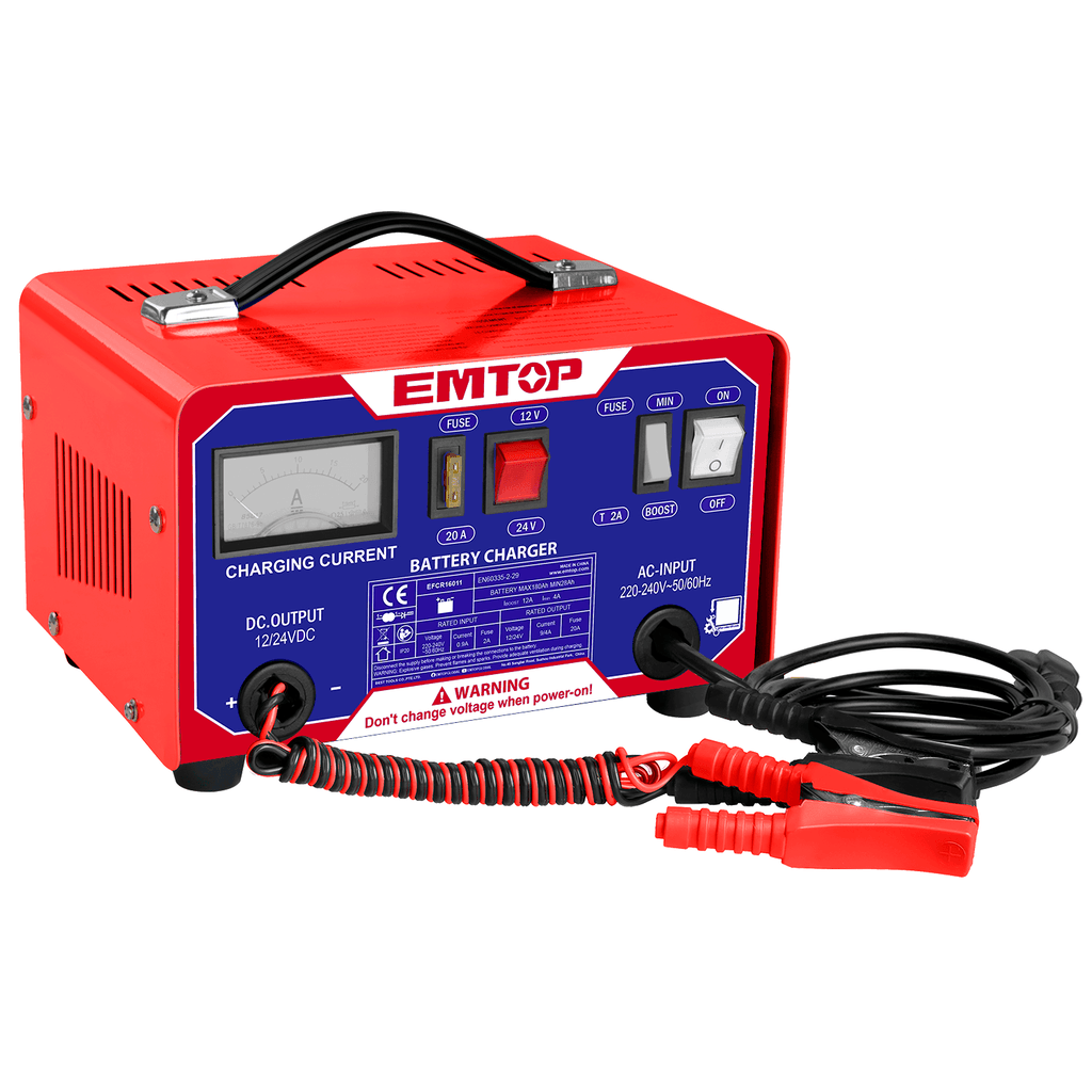 Emtop Punjač baterija EFCR16011, 12 / 24 V