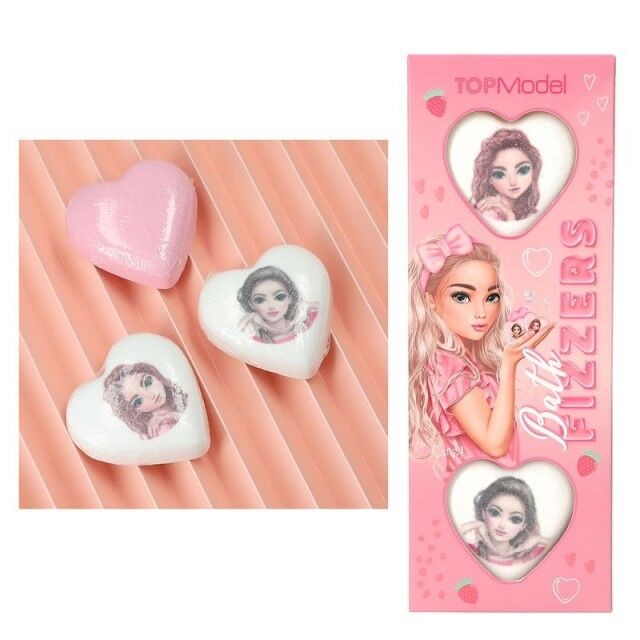 Top Model Tm - Kugle Za Kupanje U Obliku Srca Sa Printom Beauty And Me 4 16/1