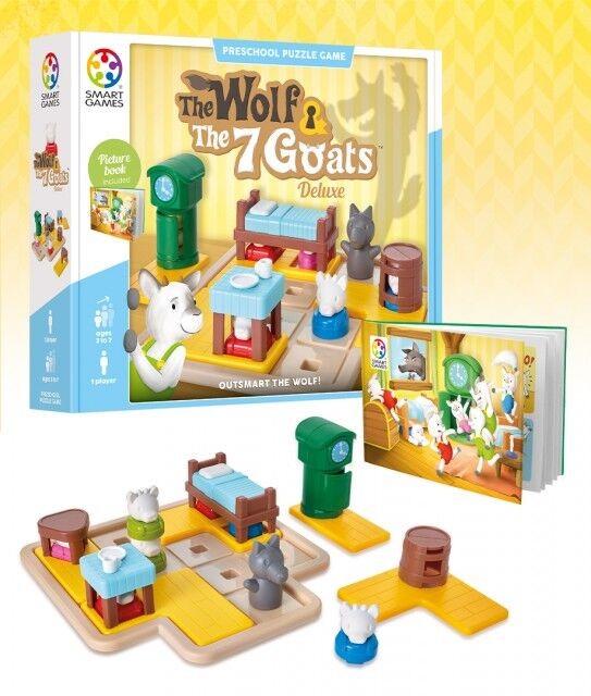 Smart Games The Wolf And The 7 Goats Deluxe