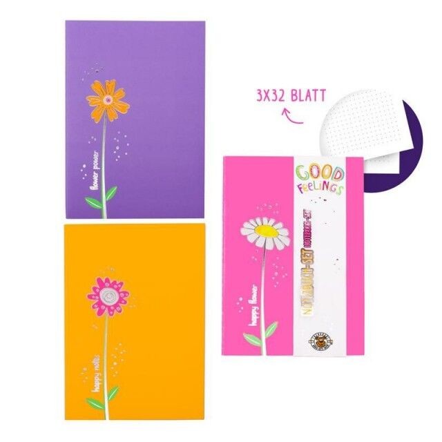 Trendhaus Set 3 Sveske A6