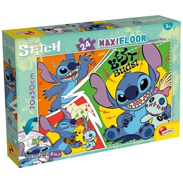Lisciani Puzzle 24 Kom. Maxi Floor -  Lilo & Stitch