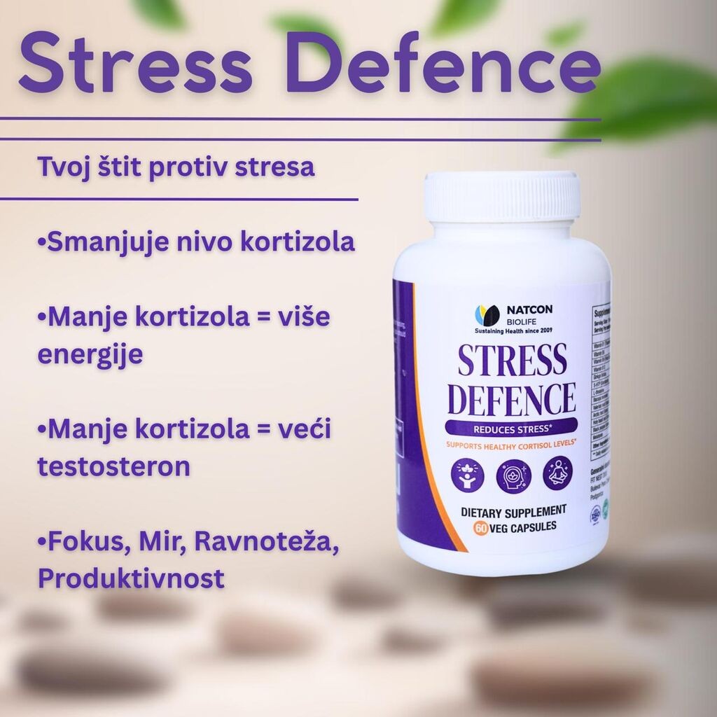Stress Defence by NATCON BIOLIFE, 60kapsula