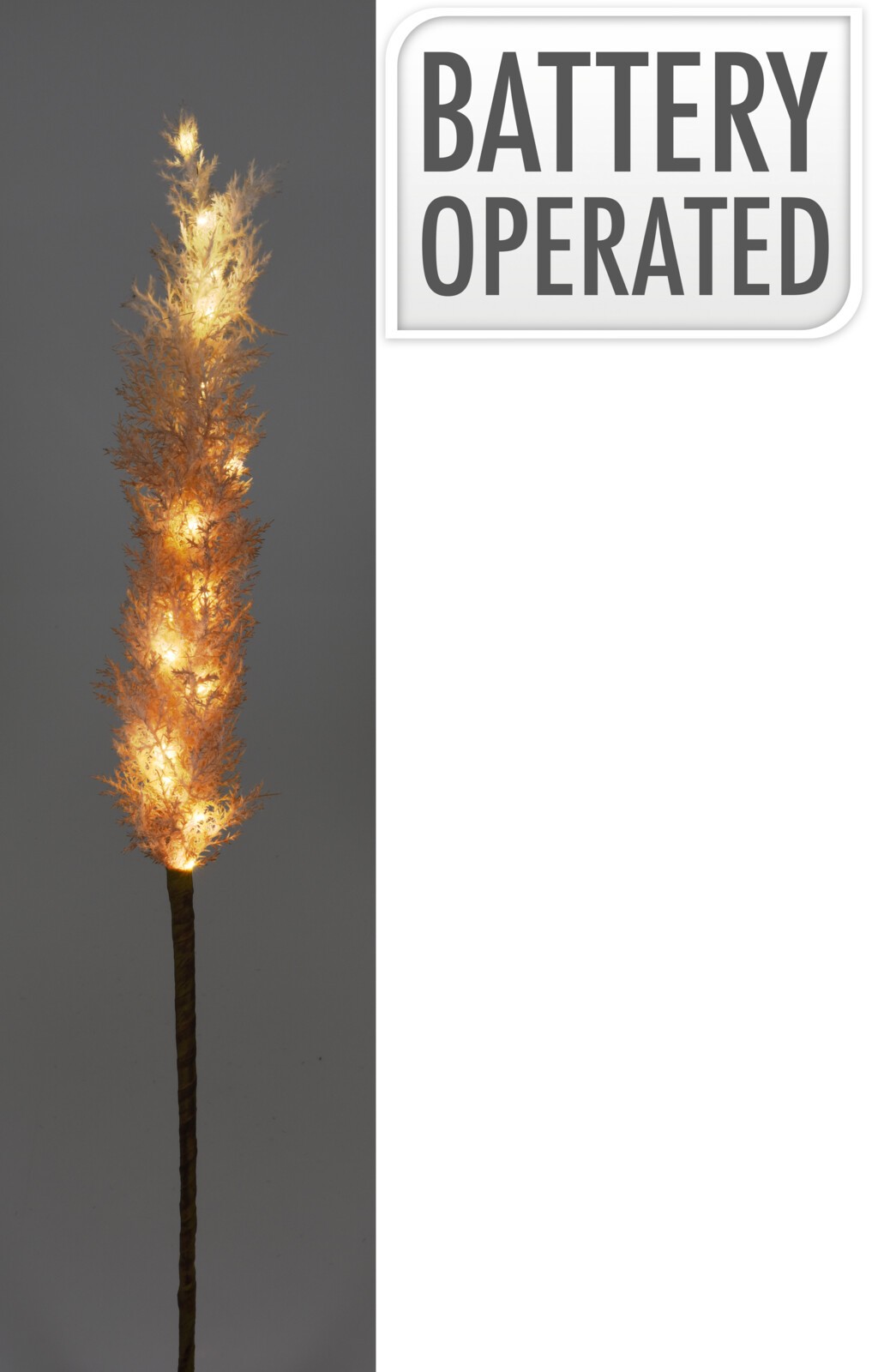 Grana Sa Perjem Na Baterije 20Led 118Cm Yza001850