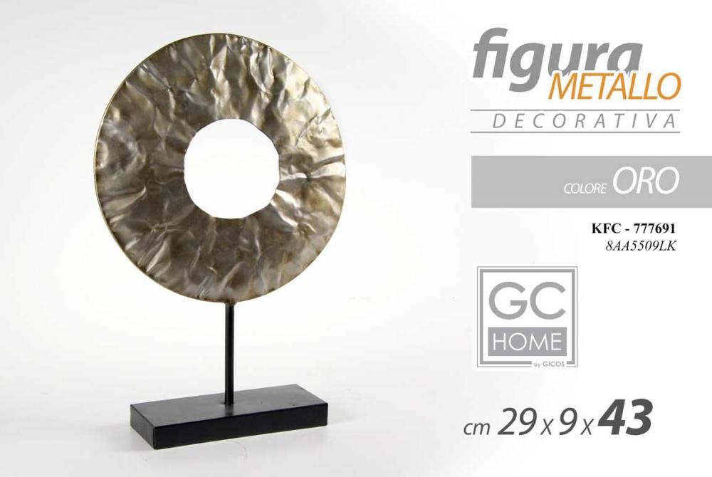 Metalni Ukras -Zlatni 29*8,5*43Cm