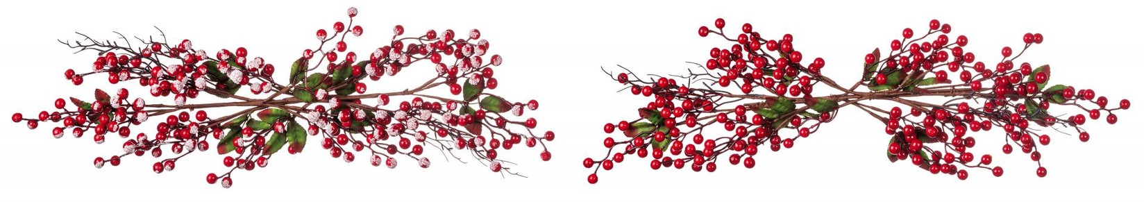 Dekoracija-Grana Sa Crvenim Bobicama Cm27X64 108742