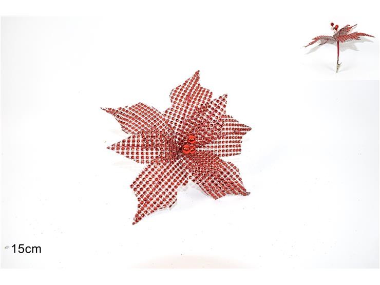 Christmas Novogodisnji Ukras Rosso Zl-1444-C Red