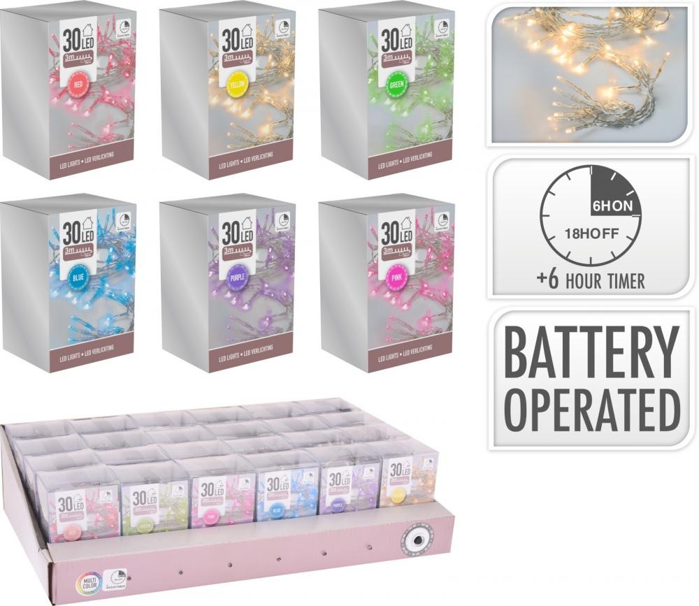 Prozirna Led Žica 30Cm, 30Led Ax9800840