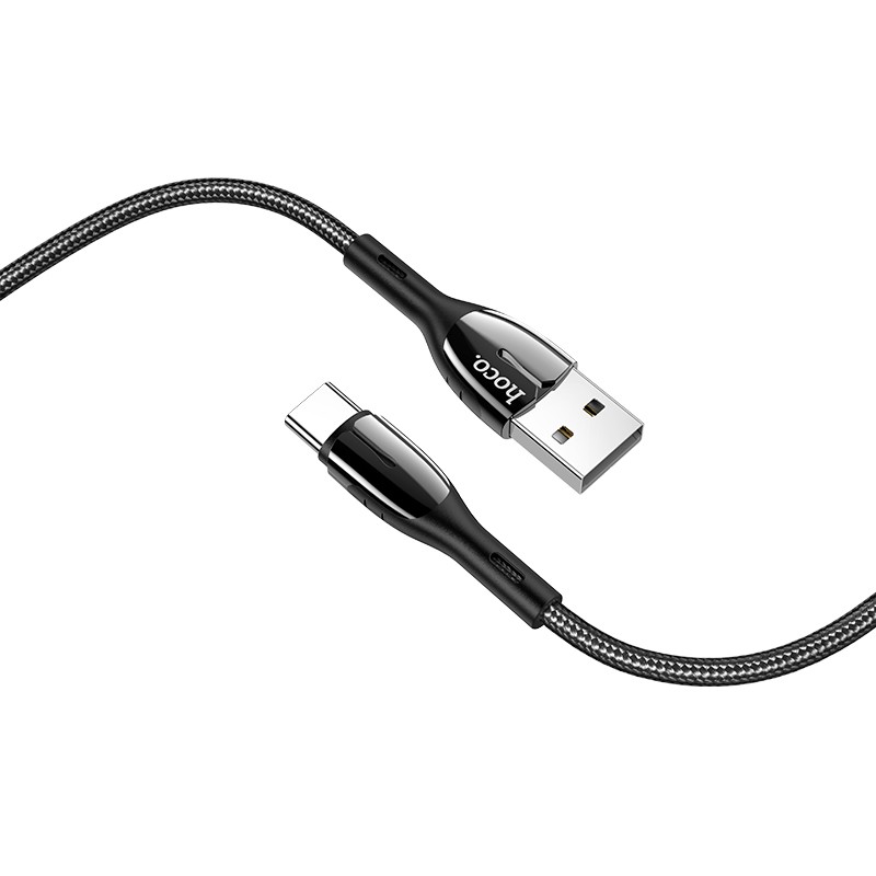 HOCO U89 Safeness Kabl sa Micro USB konektorom, Crni