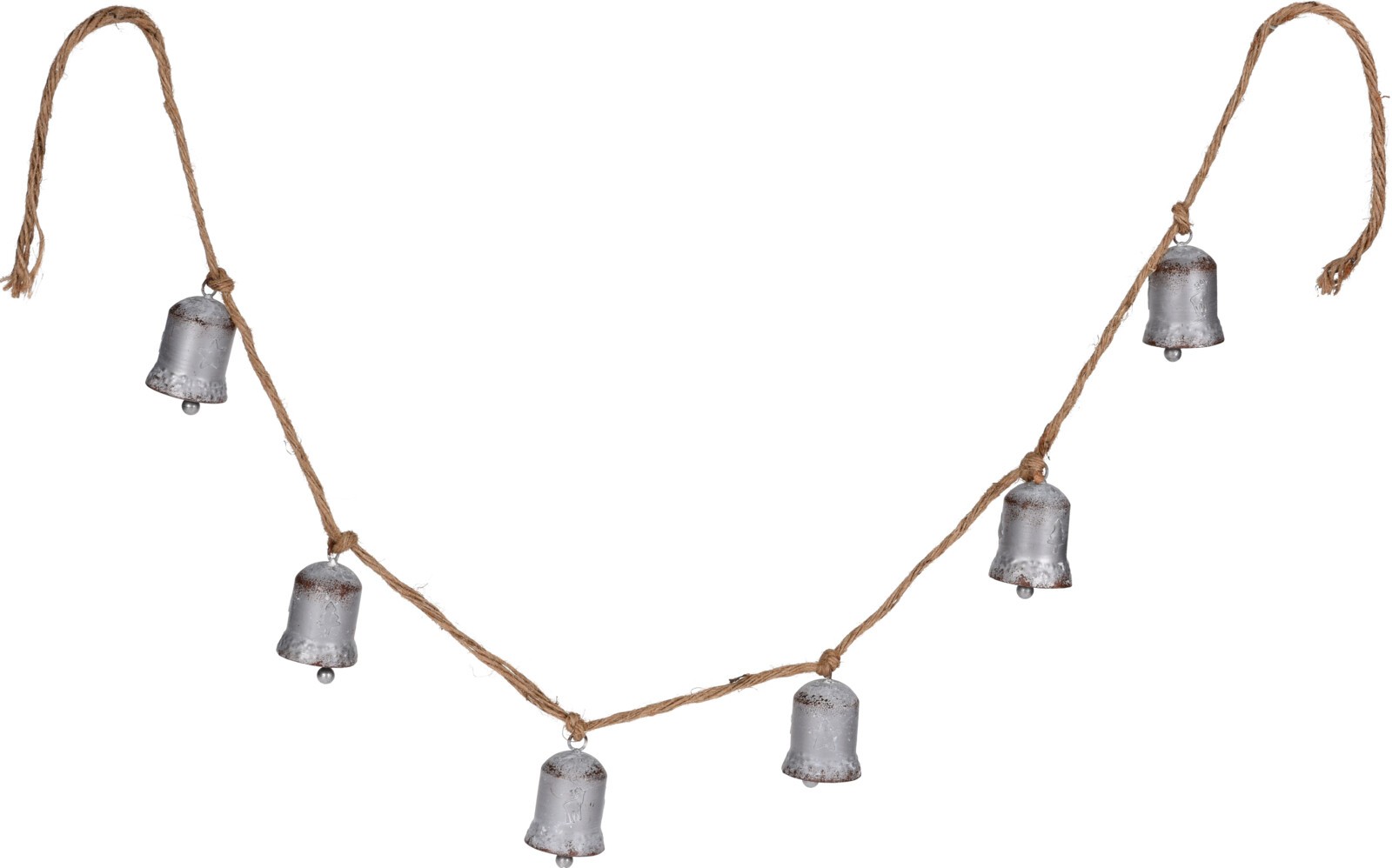 Novogodišnja Dekoracija Niz Zvoncica Od 6Kom. 6Cm Aes100310