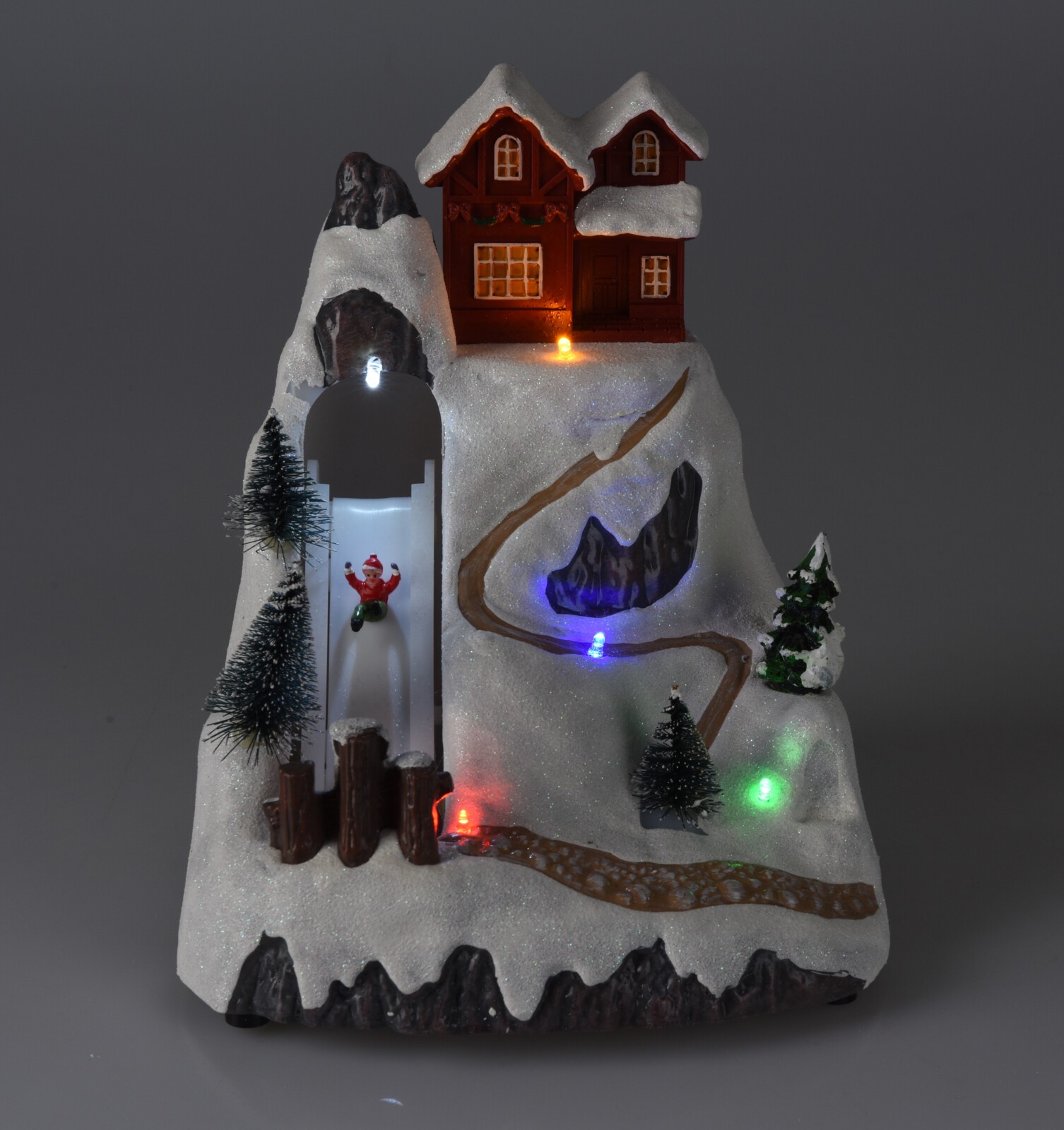 Zimska Scena Za Klizaliste Na Baterije 21Cm Acd911150