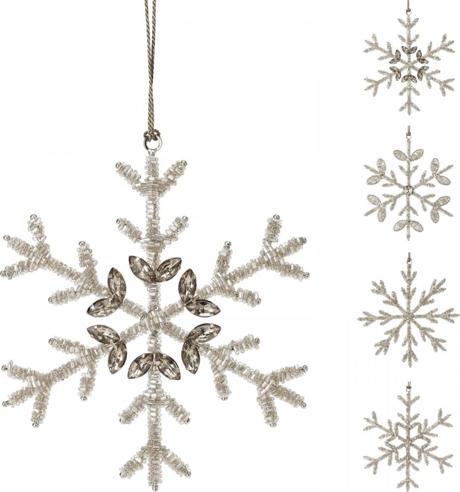 Viseća Dekoracija Pahulja15Cm Srebrna A72100110
