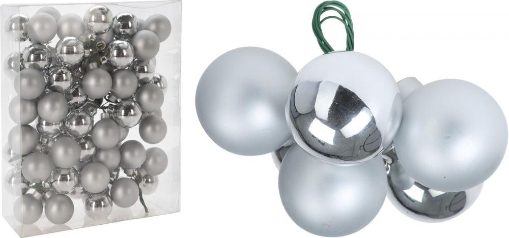 Novogodišnje Kuglice, Sive 3Mm 6/1 Abr720010