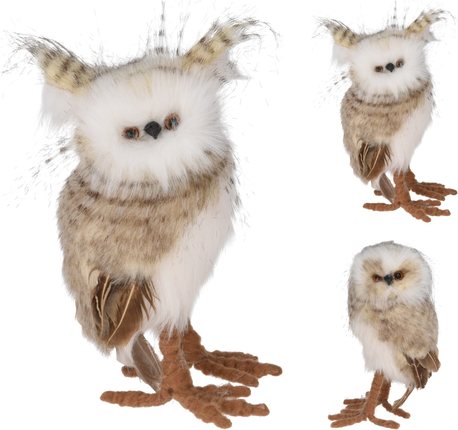 Sova Stojeća /Svijetlo Braon 18Cm 2Ass Yzh502600