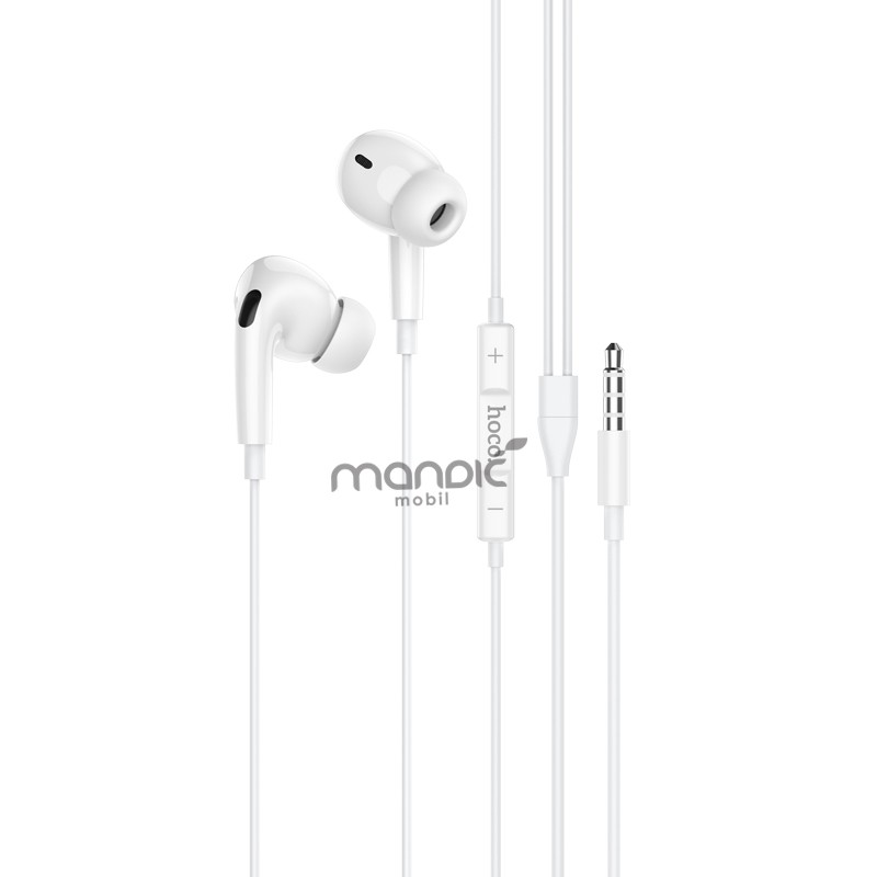 HOCO M101 Pro Crystal Slušalice, Tip C, Bijele