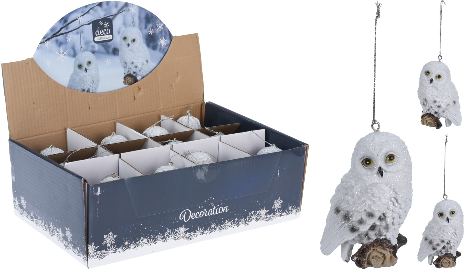 Viseći Ukras Sova 10Cm Apf470000