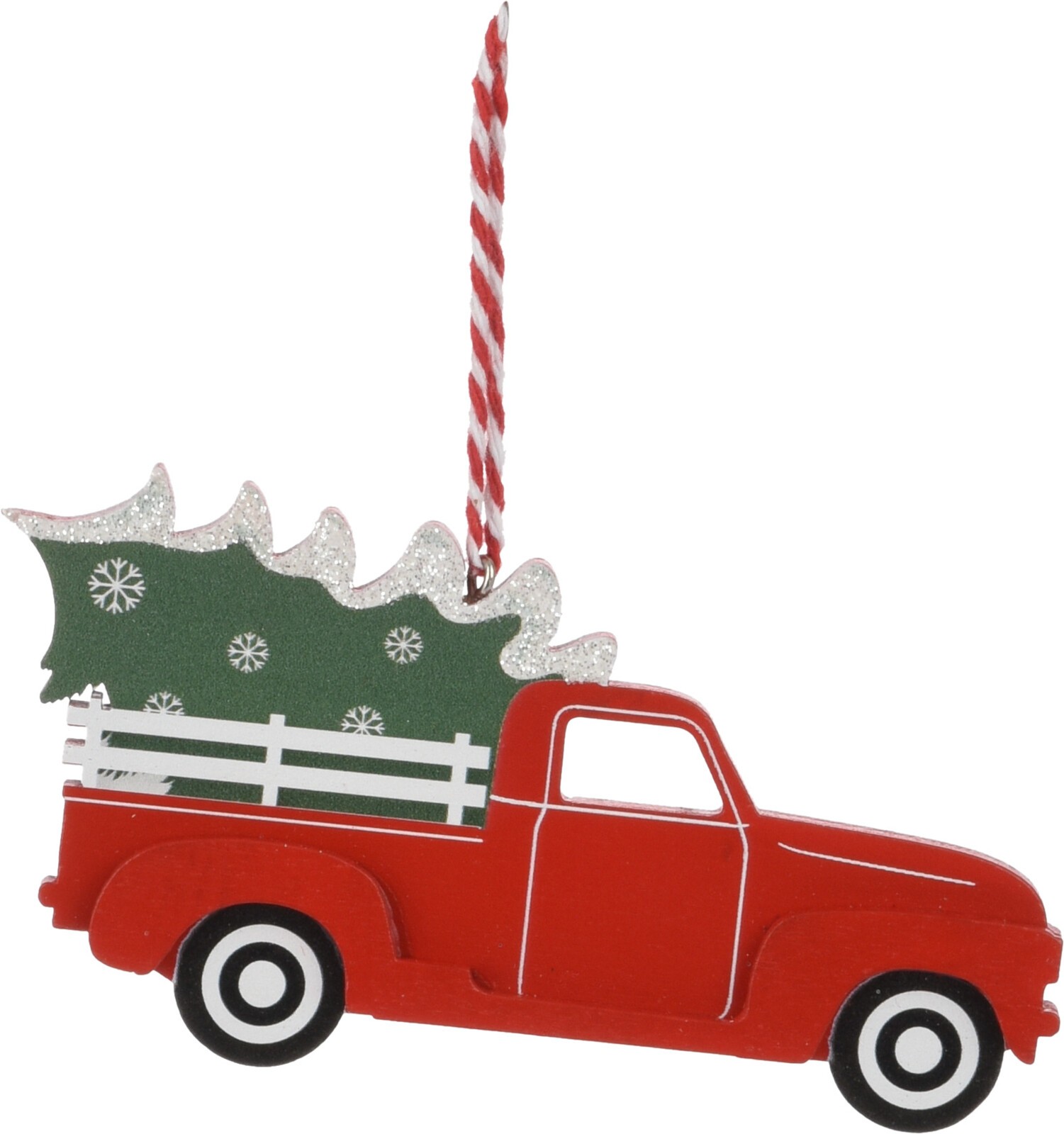 Novogodišnja Viseća Dekoracija Auto 6X12Cm Abj435360