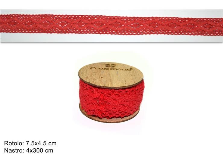 Christmas Novogodisnji Ukras 4Cmx3Mt Rosso&Ccedil