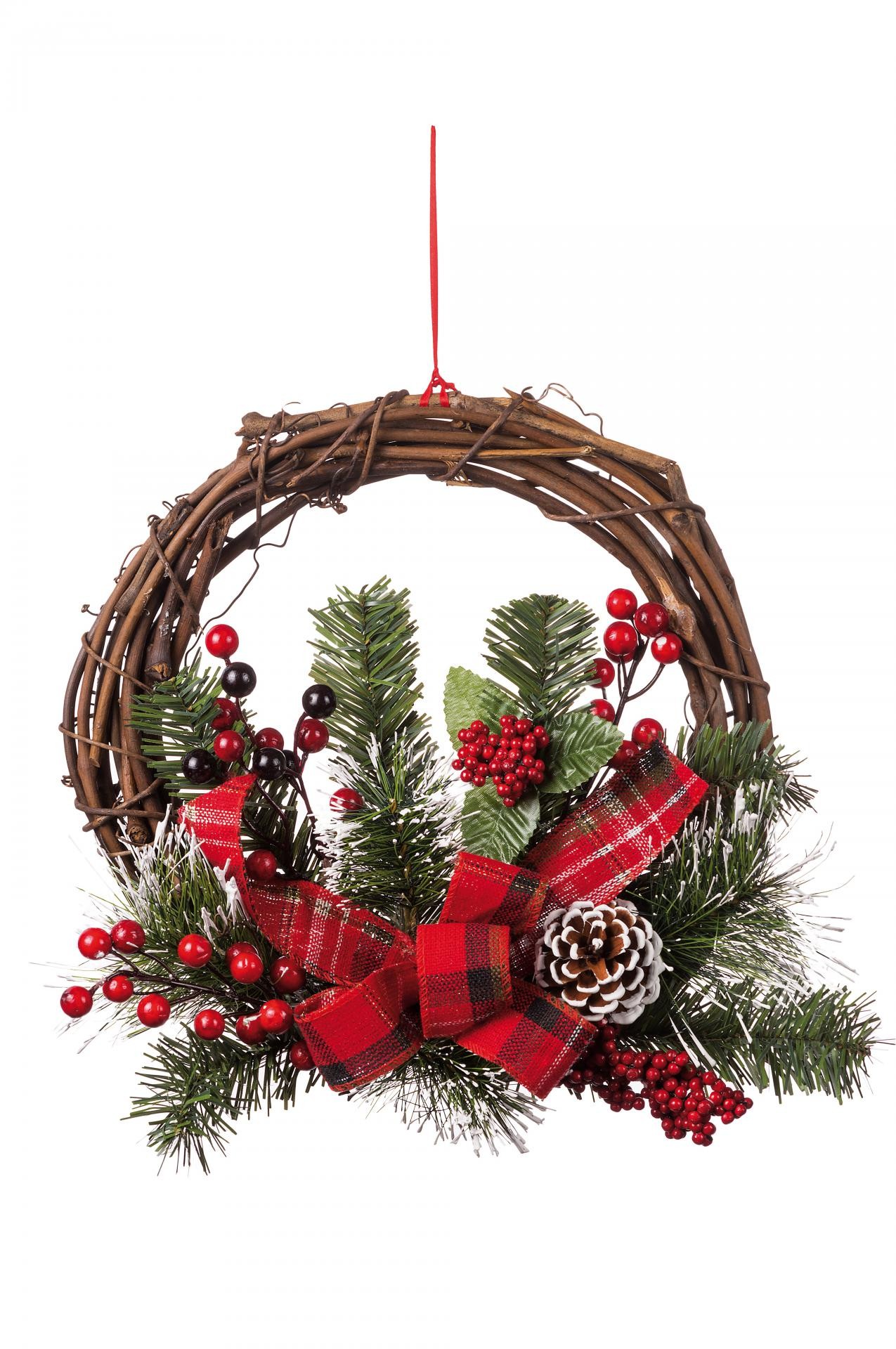 Novogod.Vijenac Za Vrata Diam33Cm 106080