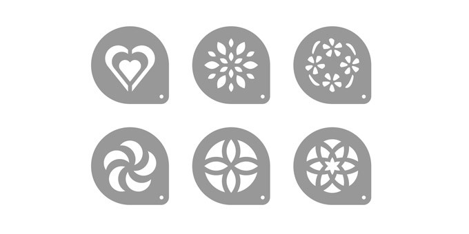 Tescoma Dekorativni Sablon 6/1 Za Cappuccino ,,Mydrink,, 3