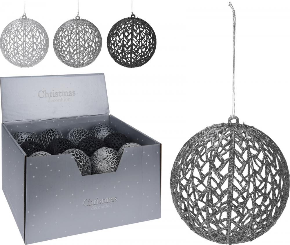 Bombica 9Cm Grafitna Sa Gliterom Caa127420