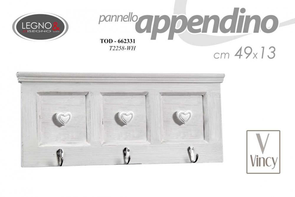 Gicos Stalak Za Kačenje Vincy 43*19 T2258-Wh