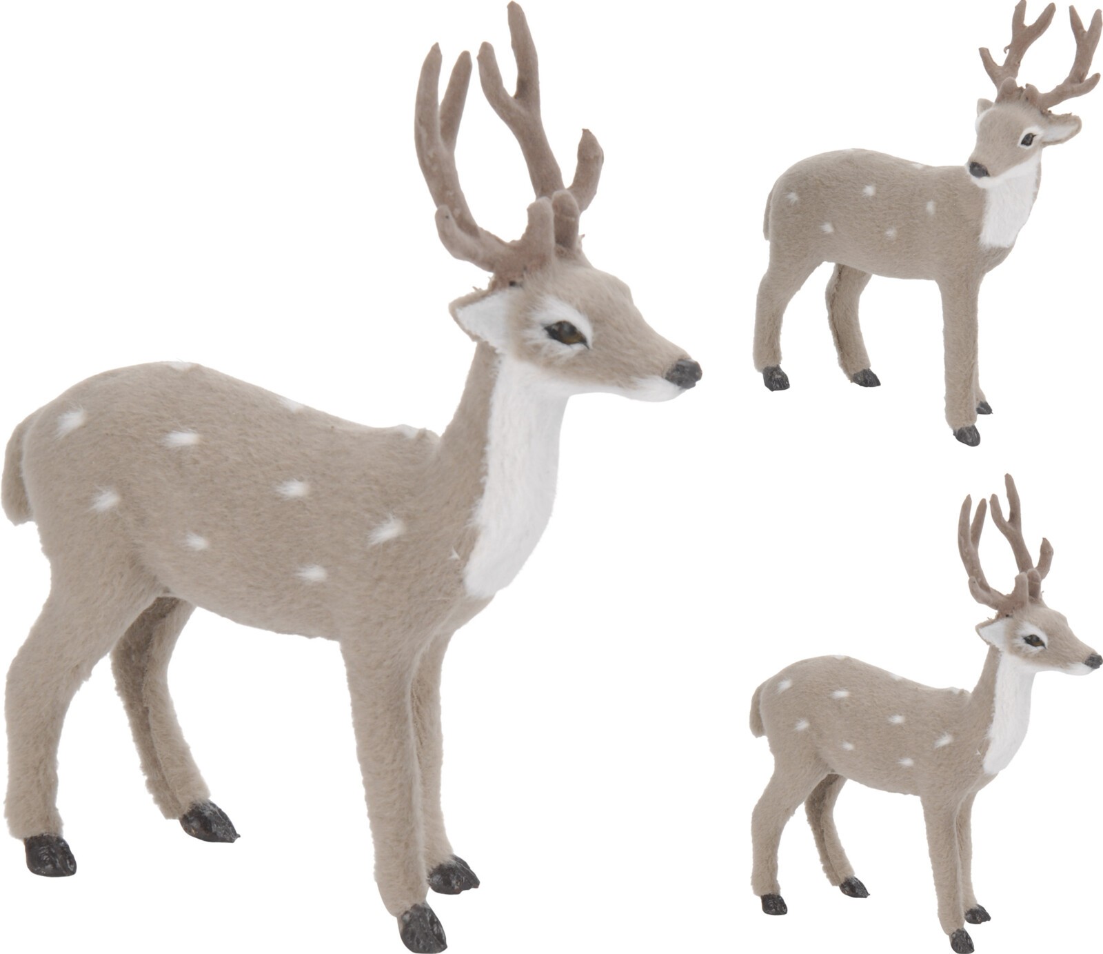 Jelen Sa Krznom,Sivi 15Cm Aae442500