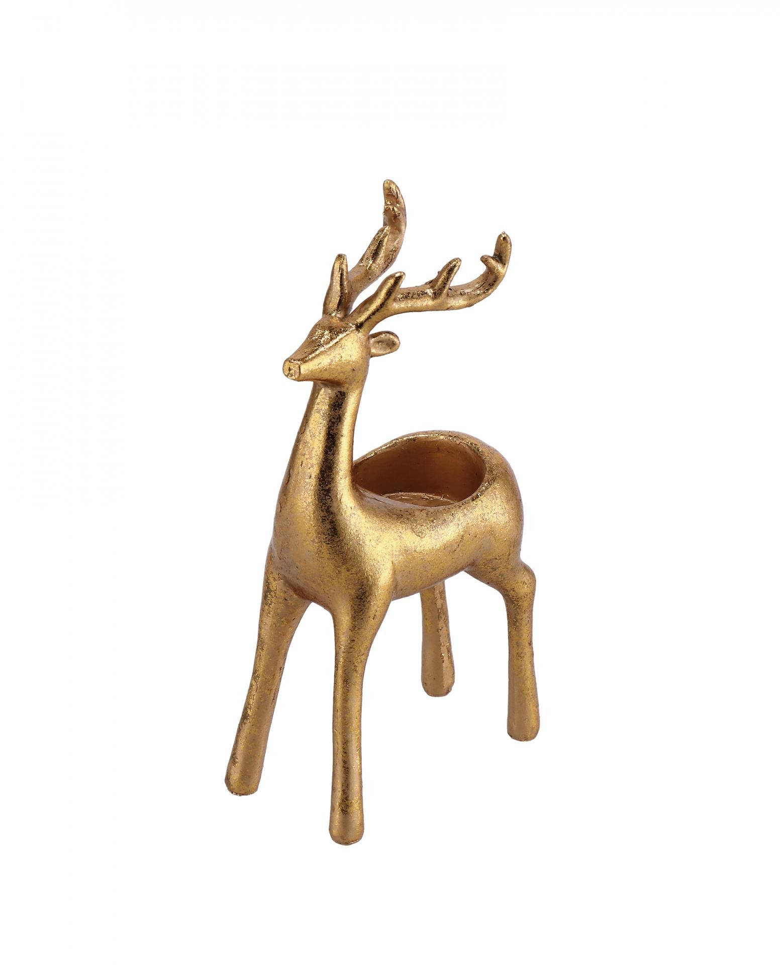 Svijećnjak U Obliku Irvasa 11X6Xh19Cm 104370