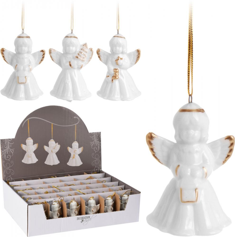 Novogodišnja  Dekoracija Viseći Andjeo 6Cm Apf100070