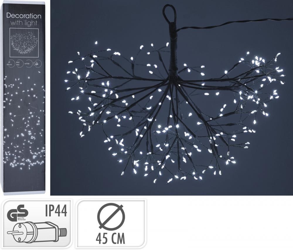 Viseća Svjetlucava Dekoracija 35Cm 240Led White Axf205620