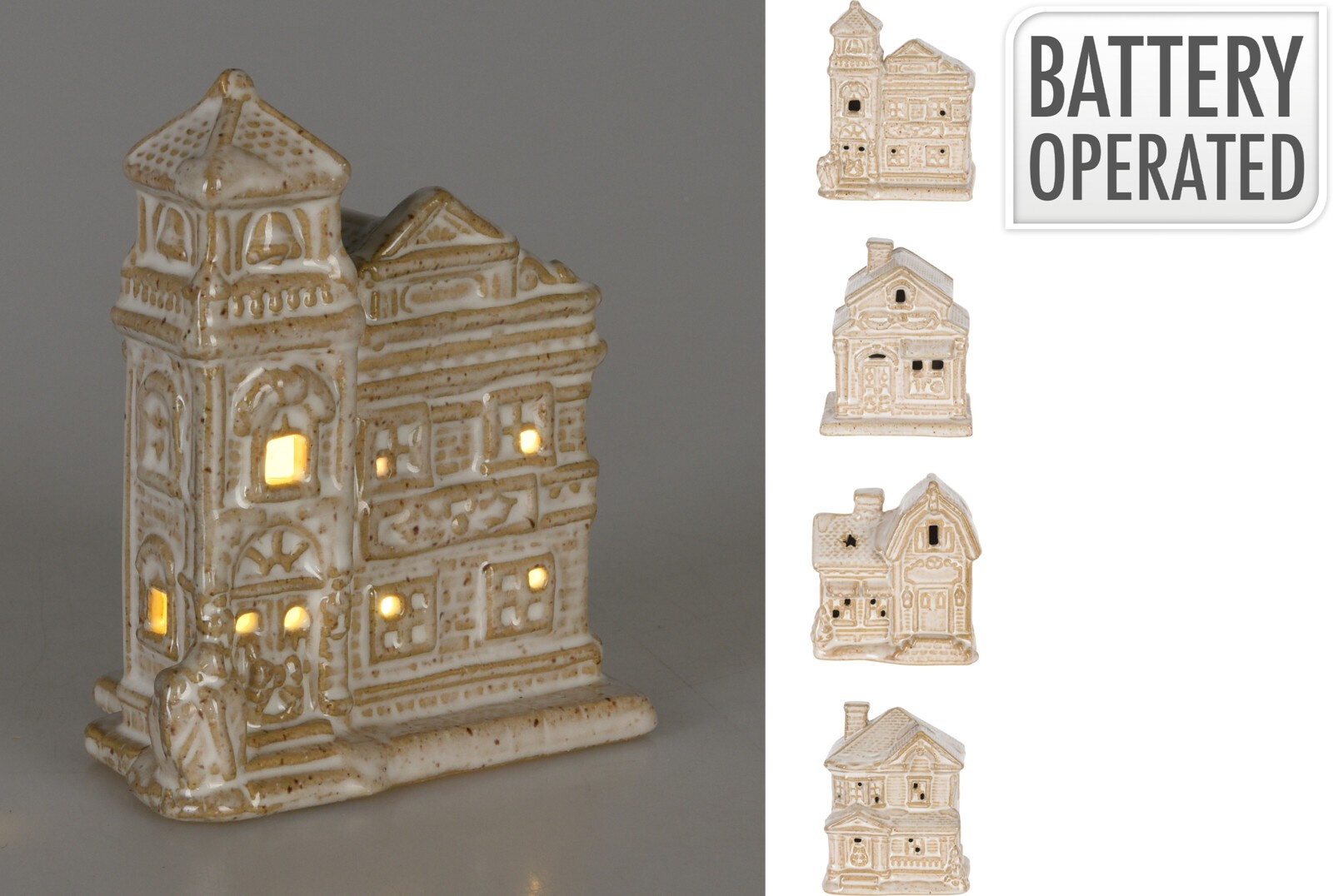 Kućica Na Baterije,Bijela 8Cm Alx619600