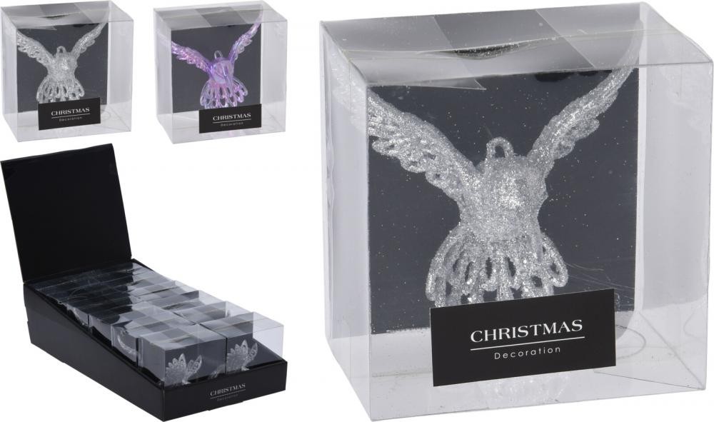 Viseća Dekoracija Ptica Providna 10,5X8X10Cm Caa663510