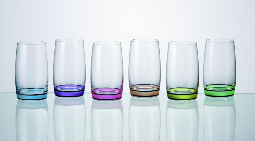 Čaša Ideal Obojeno Dno 380Ml ,Box/6Kom