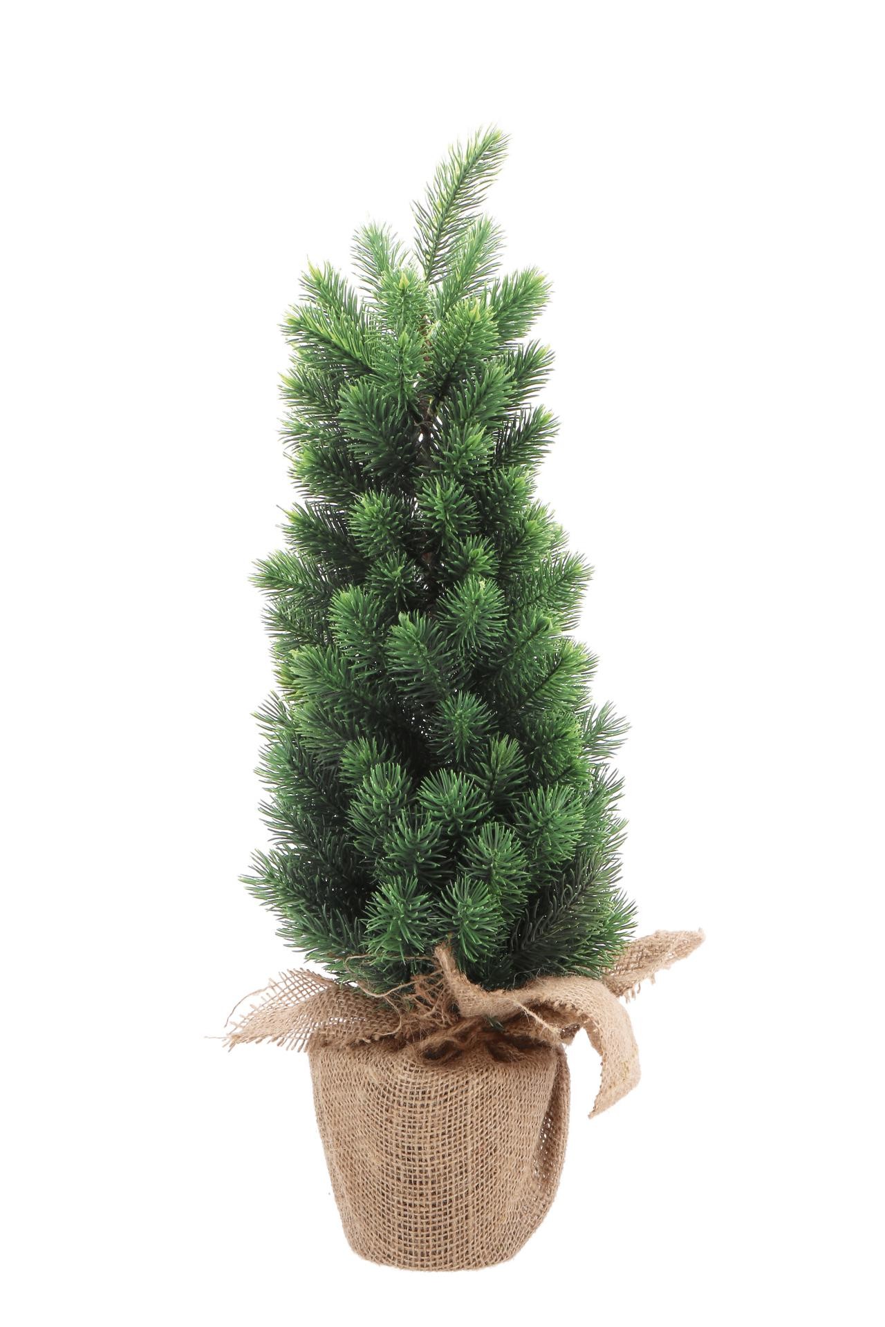 Jelka Zelena Sa Bazom Od Jute D9Xh57 109108