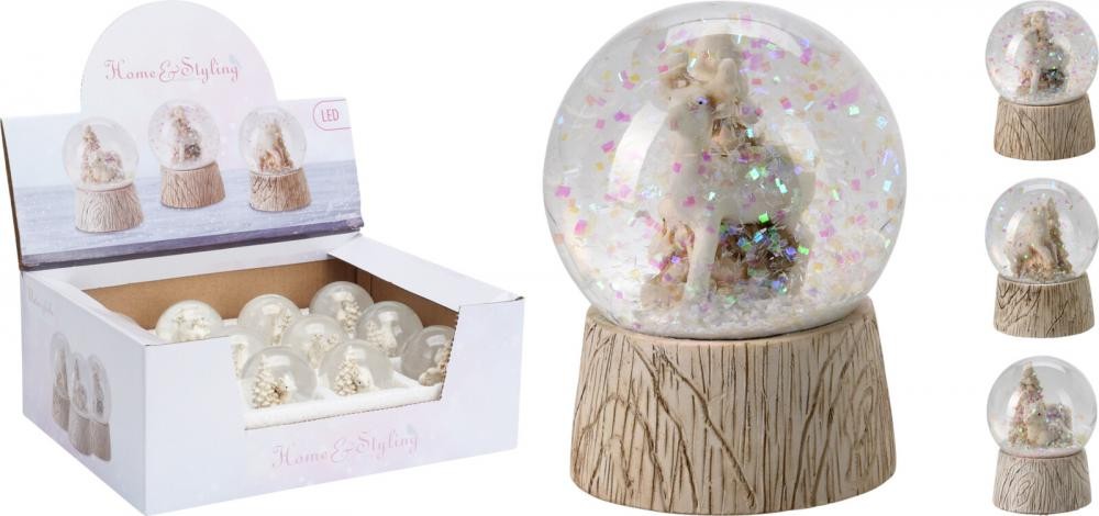 Dekoracija Sniježna Kugla 45Mm Alx618310