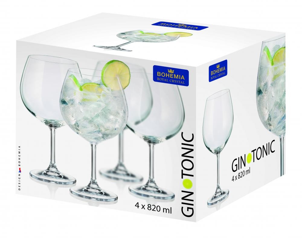 Čaša Gin Tonic 820Ml, Box/4 Kom