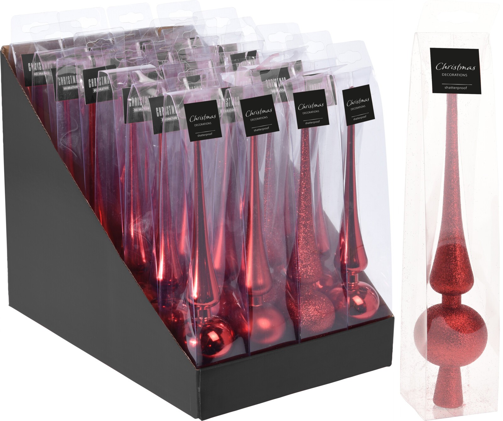 Vrh Za Jelku /Crveni 275Mm Can301420