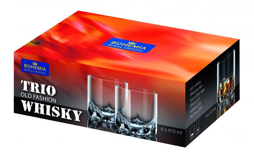 Čaša Za Kratka Pića Trio 410Ml D.O.F. Box/6 Kom