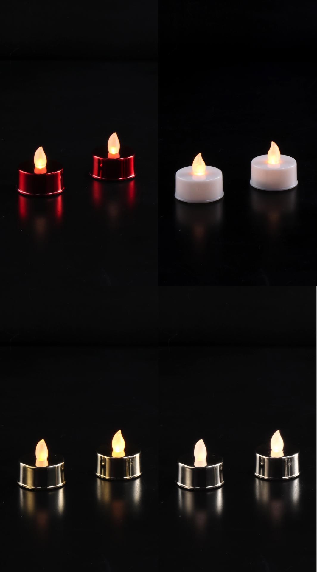 Svijeća Set Od 2 Led(Cr2032 K 3V Na Baterije)D4Xh4 108502