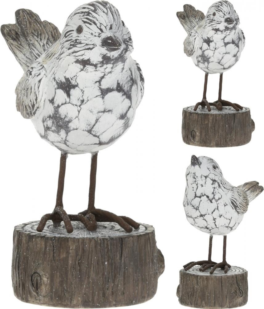 Dekoracija Ptica Sa Metalnim Nogama Na Postolju 19 Cm Aaa756390