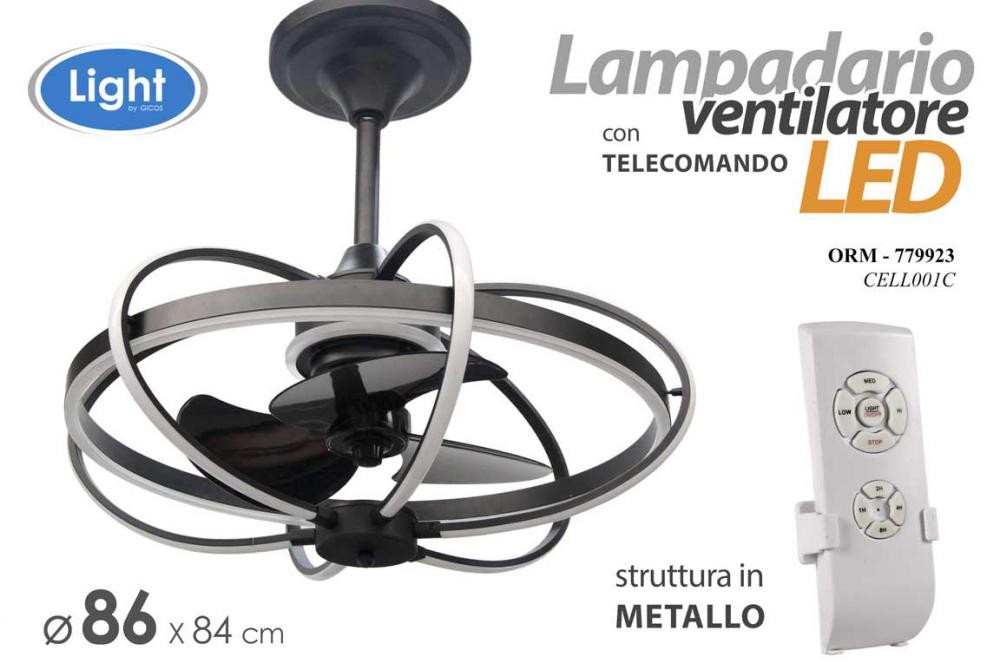 Gicos Luster +Ventilator 86*84 Bl-1642