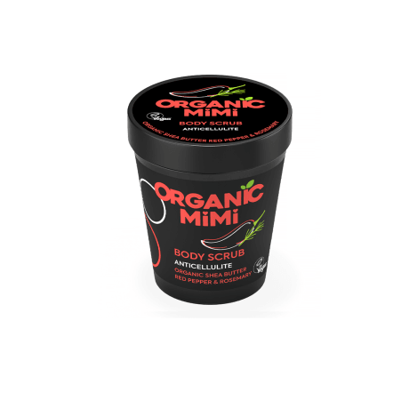 Organic Mimi - Body Scrub Anticellulite Red Pepper & Rosemary 250G