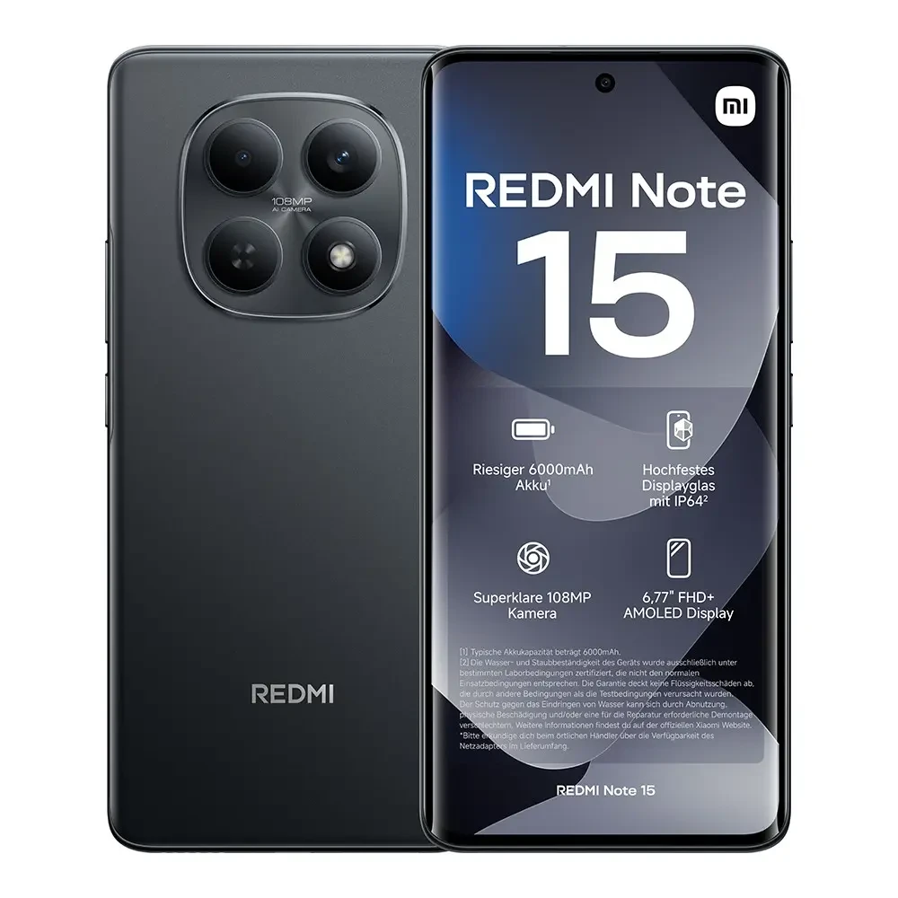 Xiaomi Redmi Note 15 8+256, Black