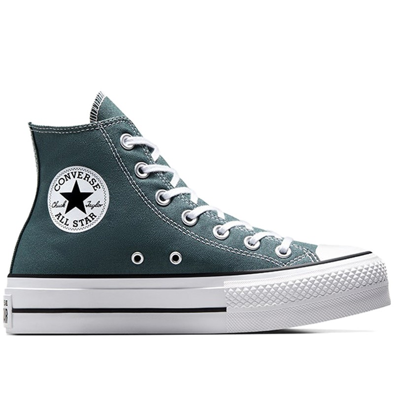 CONVERSE ženske tenisice na platformi Chuck Taylor All Star Lift, zelene